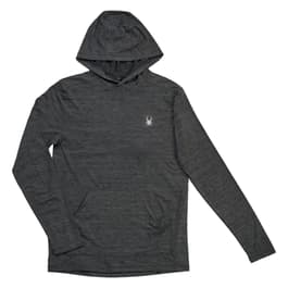 Mens Spyder Charcoal Super Soft Hoodie