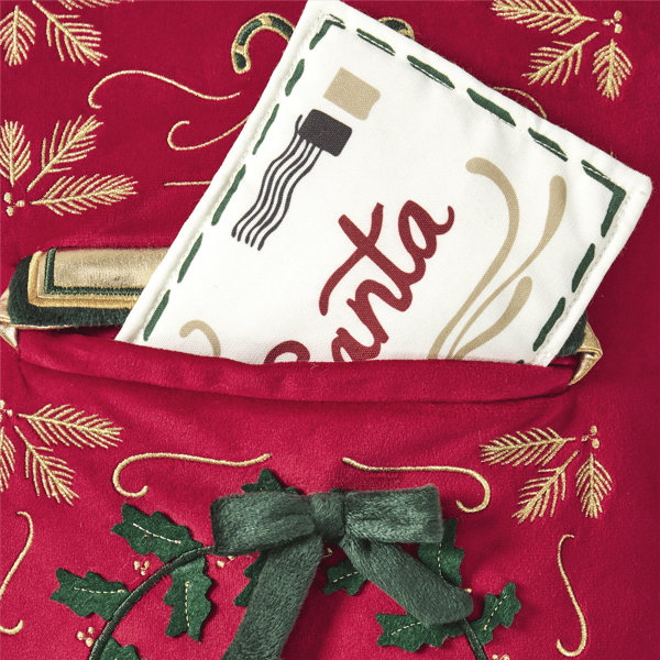 Hallmark Holiday Mailbox Shaped Decorative Pillow - 16 x 11