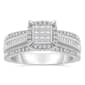 Diamond Classics™ White Gold 1ctw. Diamond Bridal Ring - image 3