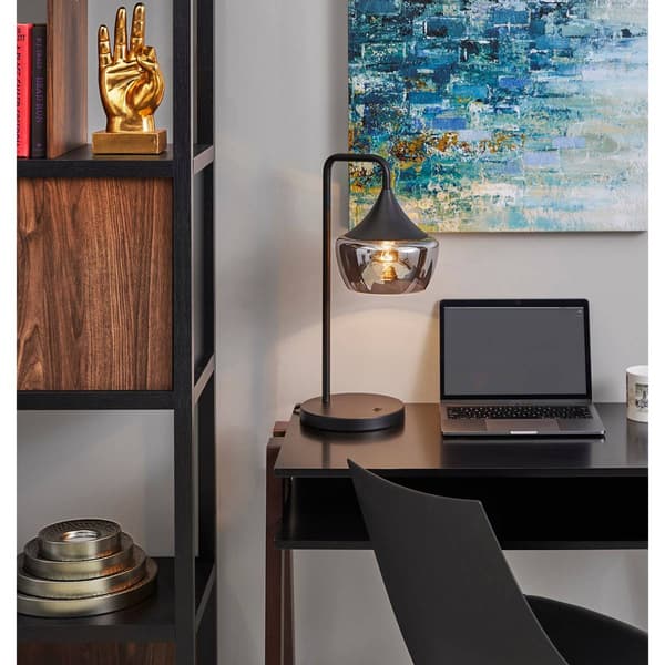 Adesso Eliza Black Table Lamp