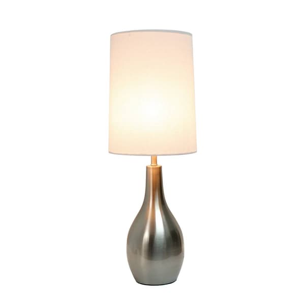 Simple Designs One Light Tear Drop Table Lamp