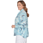Plus Size Skye’s the Limit Fresh Start Abstract Button Blouse - image 4