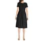 Womens 24/7 Comfort Apparel Midi A-Line Dress With Pocket - image 2