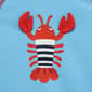 Baby Boy (6-24M) Little Me® Lobster Rashguard Swim Set - image 3