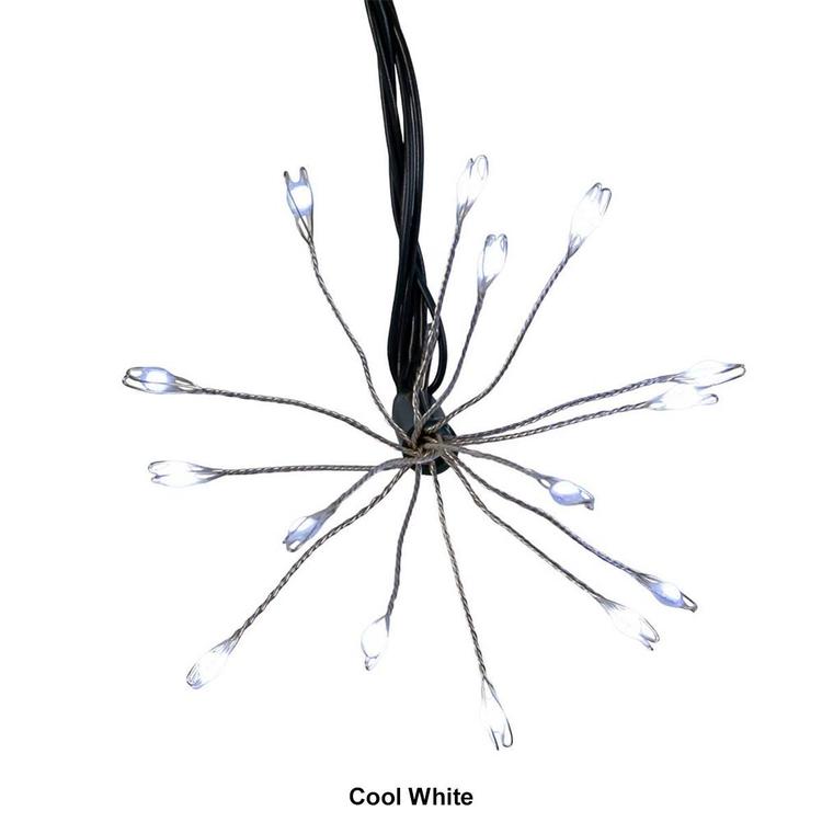 Kurt Adler Cluster Burst Superbright LED Twinkle Light Set