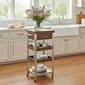eccostyle™ Solid Bamboo & Stainless Steel Kitchen Cart Tower - image 7