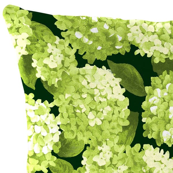 Jordan Manufacturing 2pk. Hydrangea Floral Outdoor Throw Pillows