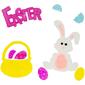 Northlight Seasonal Easter Gel Window Clings -  Set of 6 - image 5