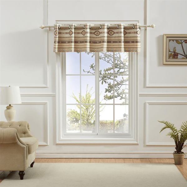 Greenland Home Fashions™ Phoenix Grommet Valance - 84x17