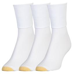 Womens Gold Toe(R) 3pk. Anklet Socks