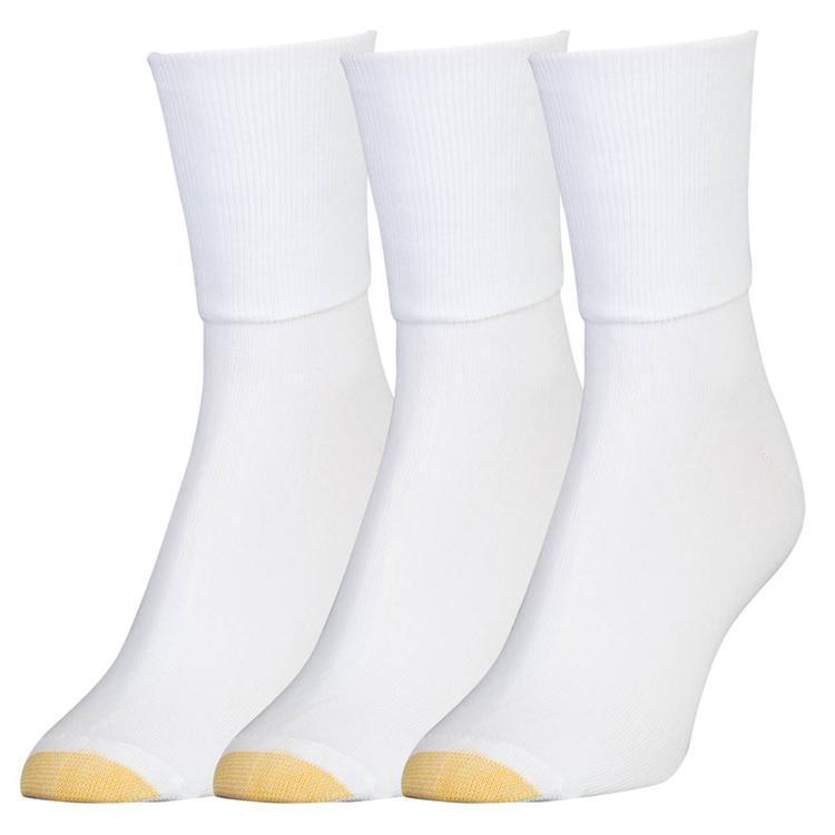 Womens Gold Toe(R) 3pk. Anklet Socks