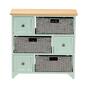 Baxton Studio Valtina Two-Tone Wood 3-Drawer Storage Unit - image 4