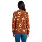 Plus Size Emily Daniels Long Sleeve Floral Crew Neck Sweater - image 2