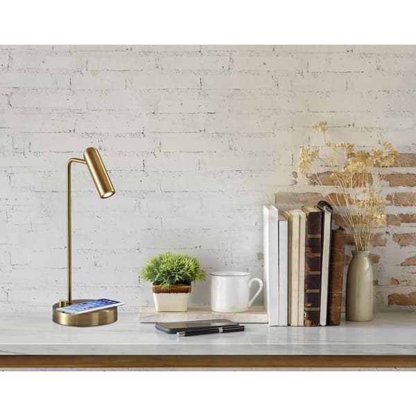 Adesso Kaye Charge LED Desk Lamp