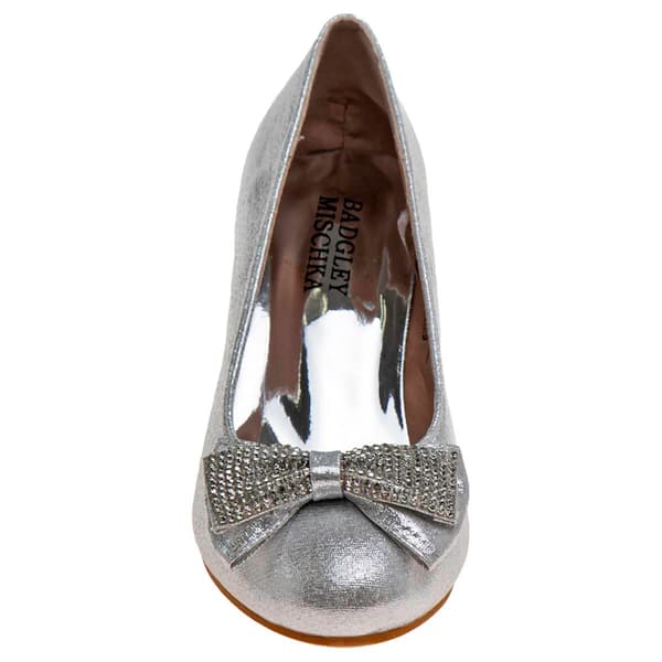 Big Girls Badgley Mischka Bow Pumps