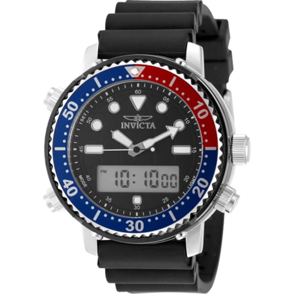 Mens Invicta Pro Diver Digital Dial Watch - 49451 - image 