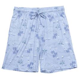 Mens Preswick & Moore Island Palms Pajama Shorts