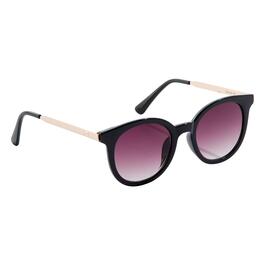 Womens O by Oscar Plastic Modern Round Sunglasses