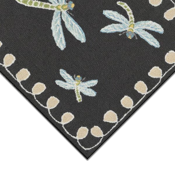 Liora Manne Front Porch Dragonfly Indoor/Outdoor Accent Rug