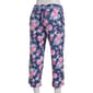 Plus Size Jessica Simpson Flowers Space Rib Capri Pajama Pants - image 3