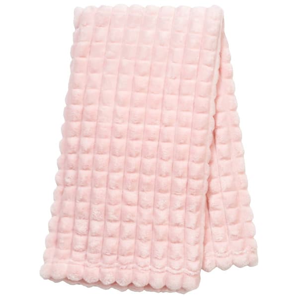 Little Celebrity(tm) Pink Textured Blanket - image 