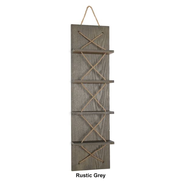 Elegant Designs&#8482; Positano Nautical Wall Mounted Wine Rack