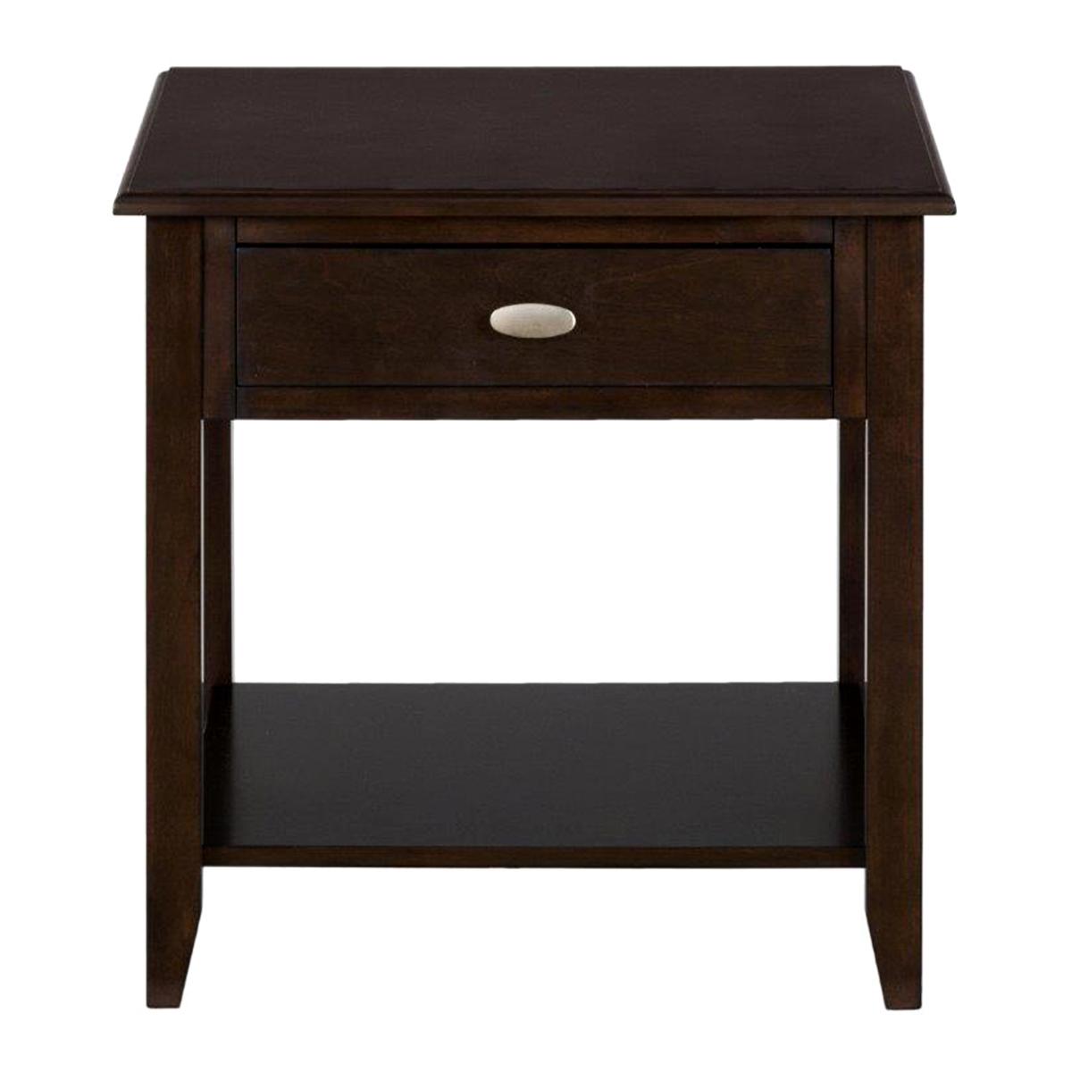 Jofran Merlot End Table
