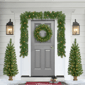 Puleo International 5pc. Pre-Lit Christmas Décor Set - image 3