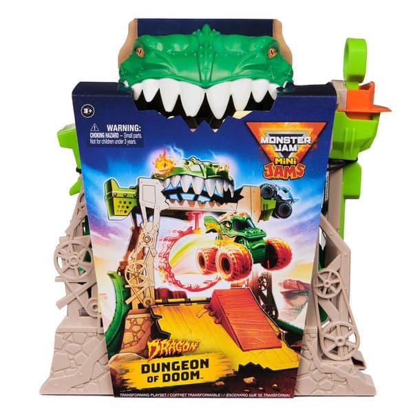 Spin Master Monster Jam Dragon Dungeon of Doom
