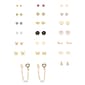 Ashley 20pc. Multi Motif Mini Stud Earring Set - image 1