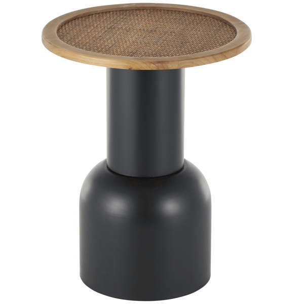 9th & Pike® Bohemian Black Metal Accent Table