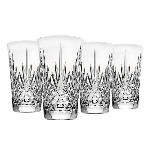 Godinger Dublin Crystal All Purpose Glasses - Set of 4 - image 
