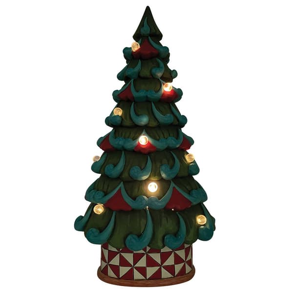 Jim Shore Christmas LED Tree Figurine