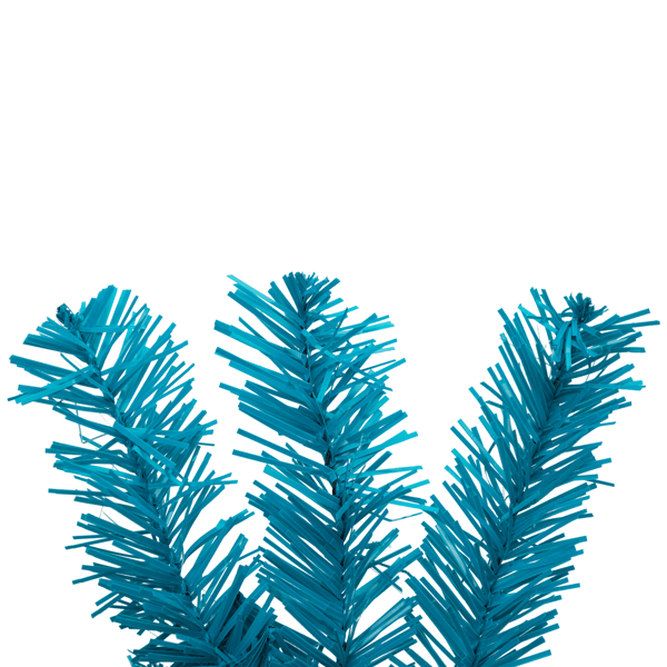 Northlight 9ft. Pre-Lit Turquois Blue Pine Christmas Garland