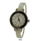 Womens Olivia Pratt™ Metallic Round Face Bangle Watch - A917946 - image 6