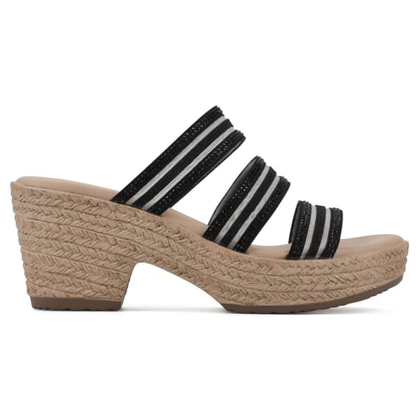 Womens Cliffs by White Mountain Bianna Wedge Sandals