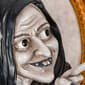 National Tree 24in. Halloween Witch Wall Décor - image 2
