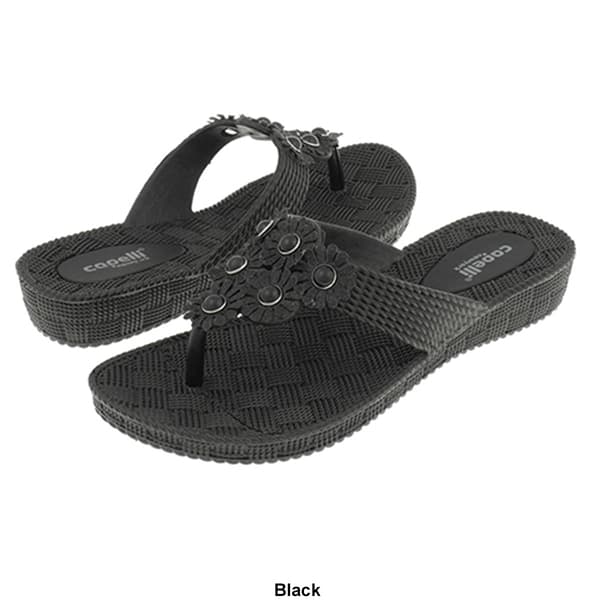 Womens Capelli New York Woven Wedge Sandals