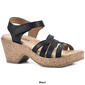 Womens White Mountain Conquer Platform Sandals - image 6
