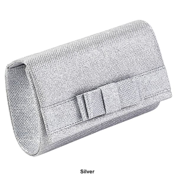 D''Margeaux Glitter Bow Clutch