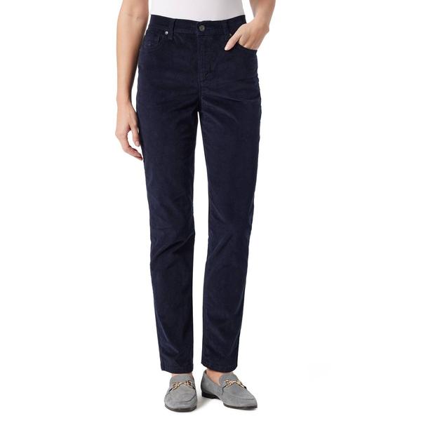 Petites Gloria Vanderbilt Amanda Short Length 5 Pocket Corduroy - image 