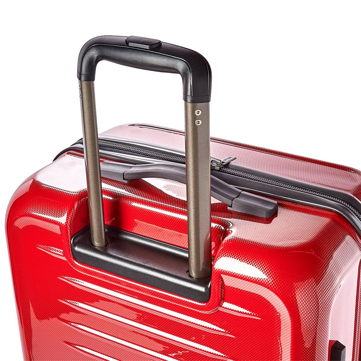 Spyder Rails Hardside 25in. Expandable Upright Luggage - Red