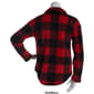 Plus Size Jason Maxwell 1/4 Zip Buffalo Plaid Fleece Jacket - image 2