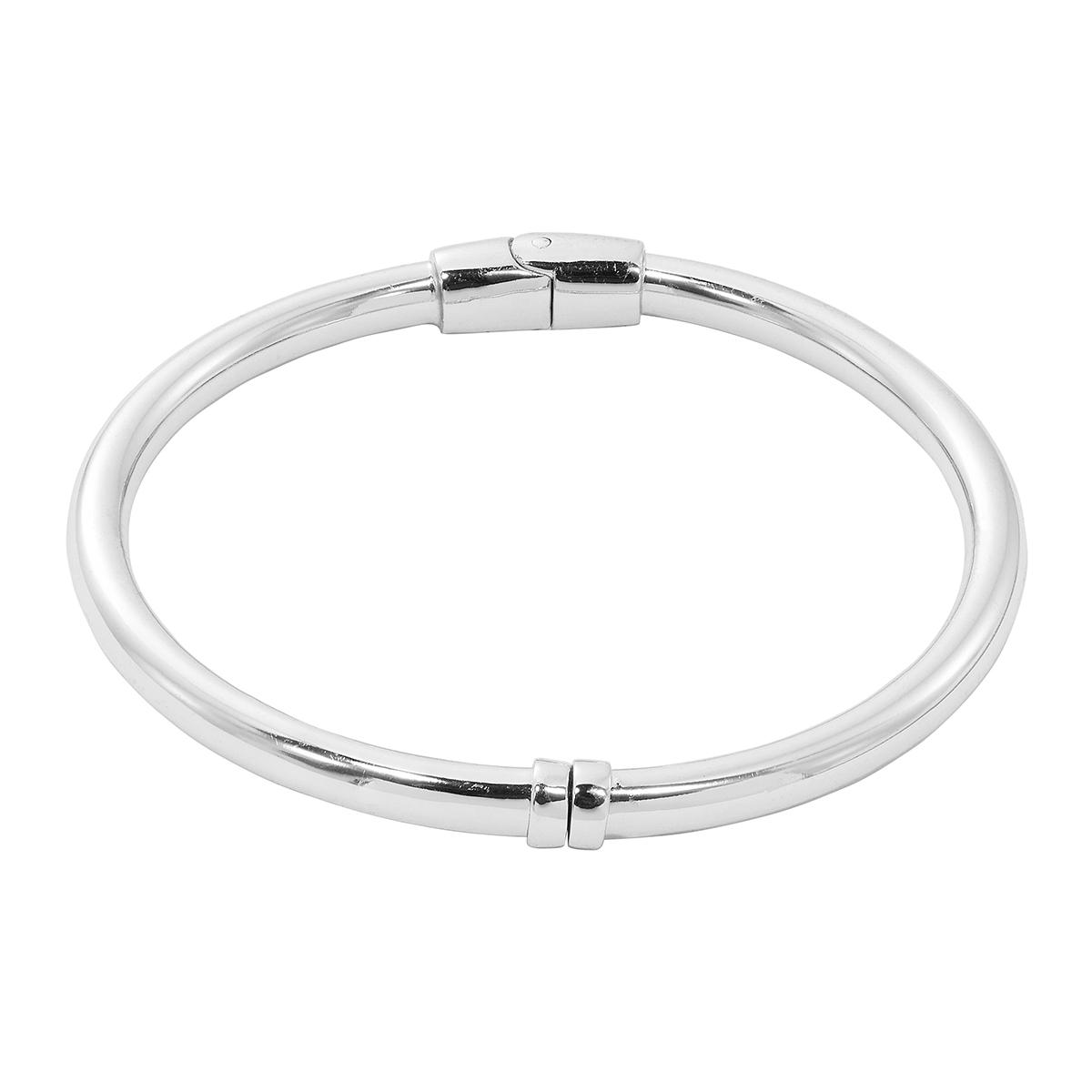 Danecraft 2.5in. Silver Plated Highly Polished Bangle...