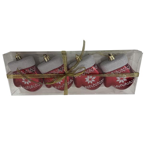 Shatterproof Mittens Ornaments - Set of 4 - image 