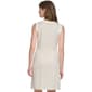 Womens Tommy Hilfiger Sleeveless Tile Knit Button A-Line Dress - image 4