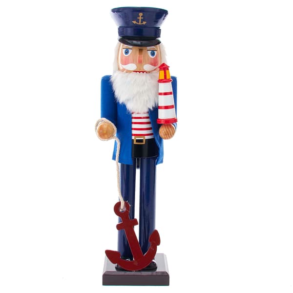 Kurt S. Adler 15in. Sailor Lighthouse Nutcracker - image 