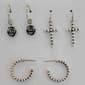 Ashley Trio Cross & Rose Earrings Set - image 1