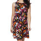 Womens MSK Sleeveless Tie Back A-Line Floral Dress - image 3