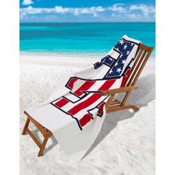 IZOD® Izod Logo Flag Beach Towel
